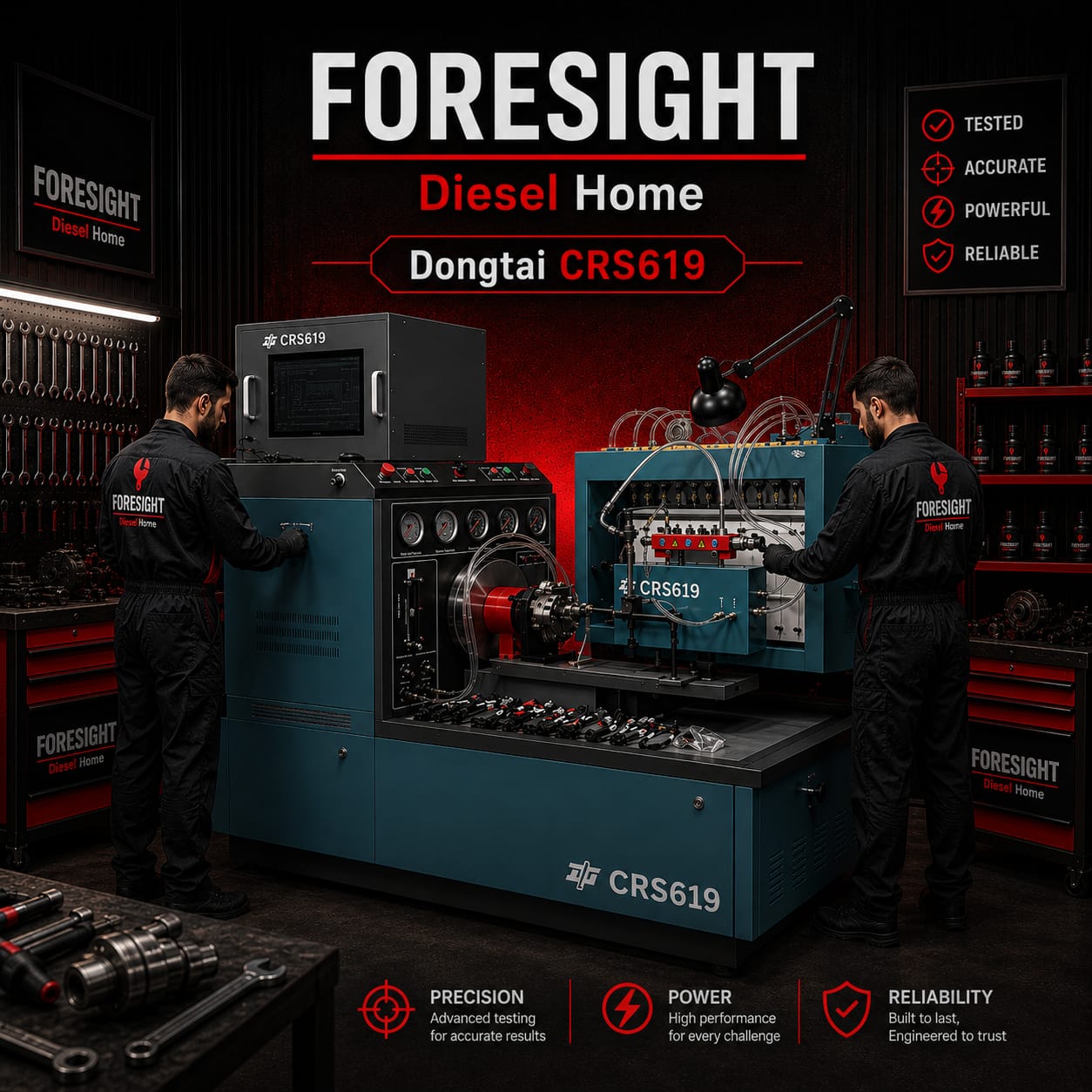 DONGTAI - CRS619 - Multi-Function Test Bench