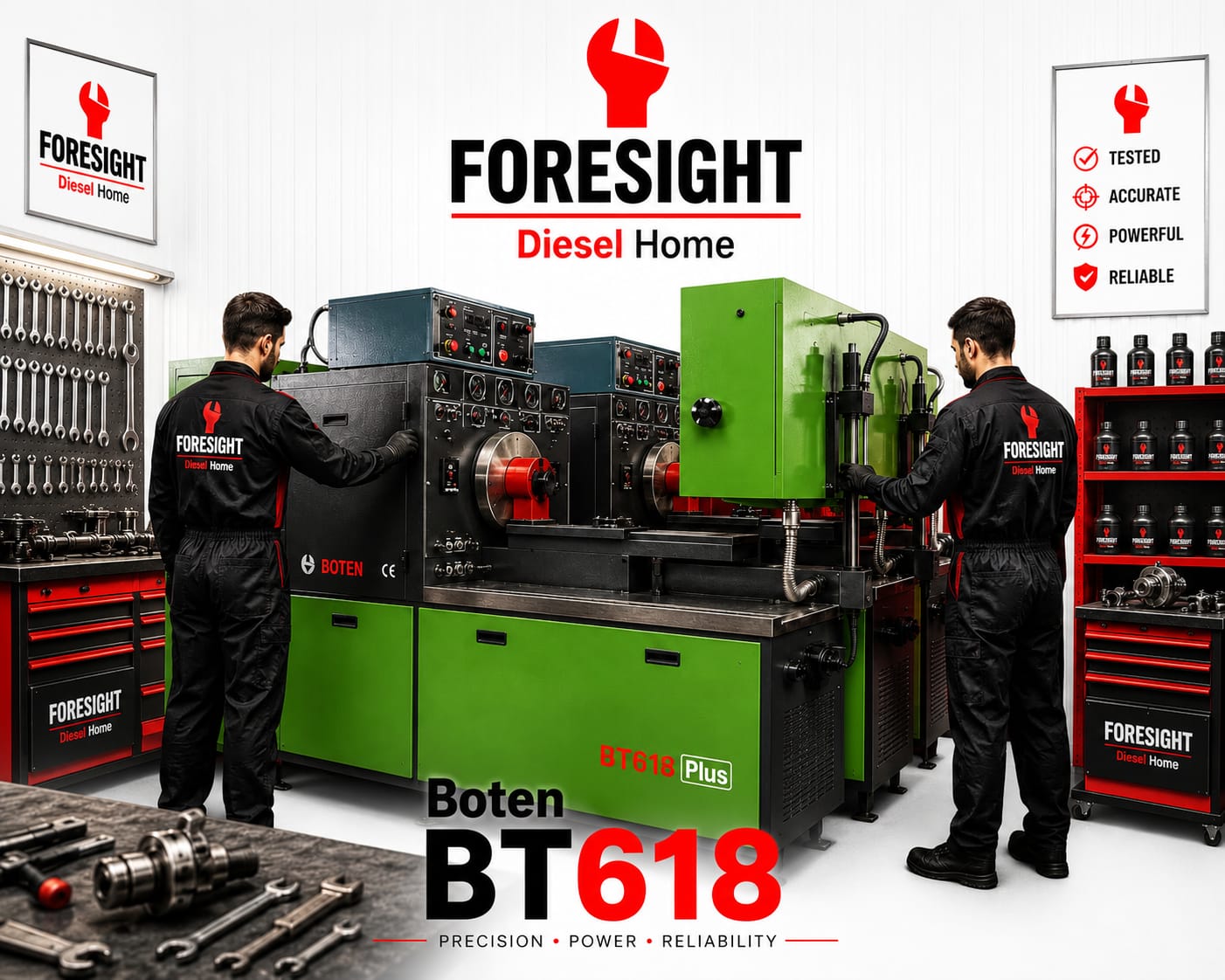 BOTEN - BT618 - Diesel Injection Pump Test Bench