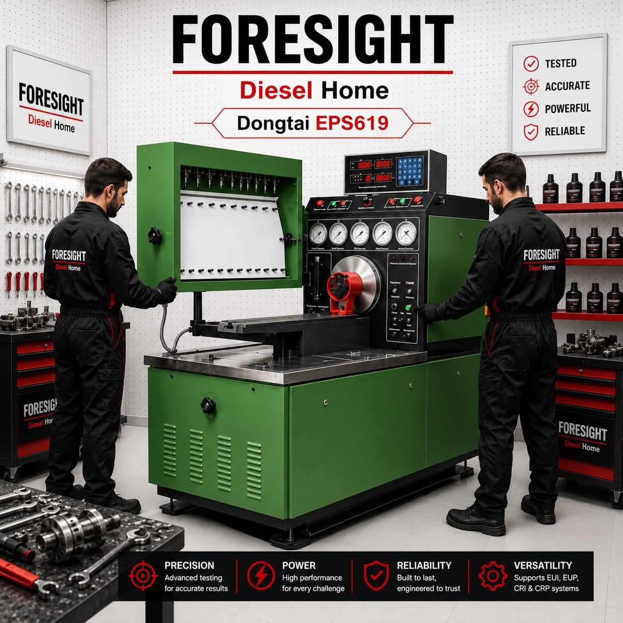 DONGTAI - EPS 619 - Diesel Injection Pump Test Bench
