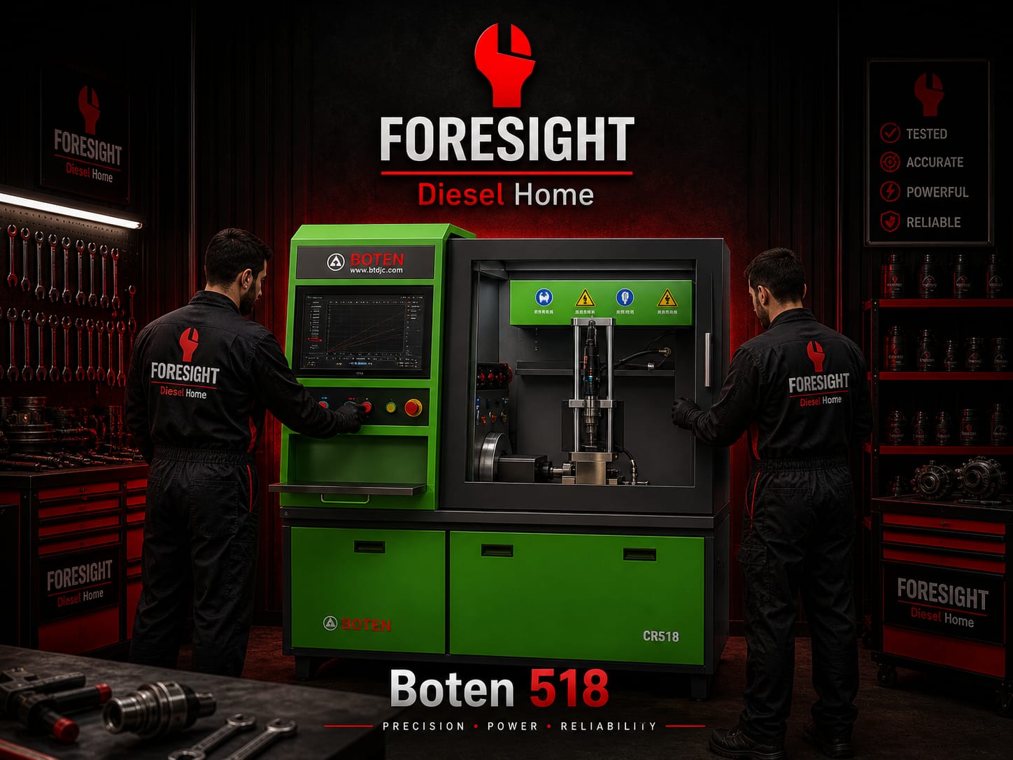 BOTEN - CR518 CAM BOX TEST BENCH