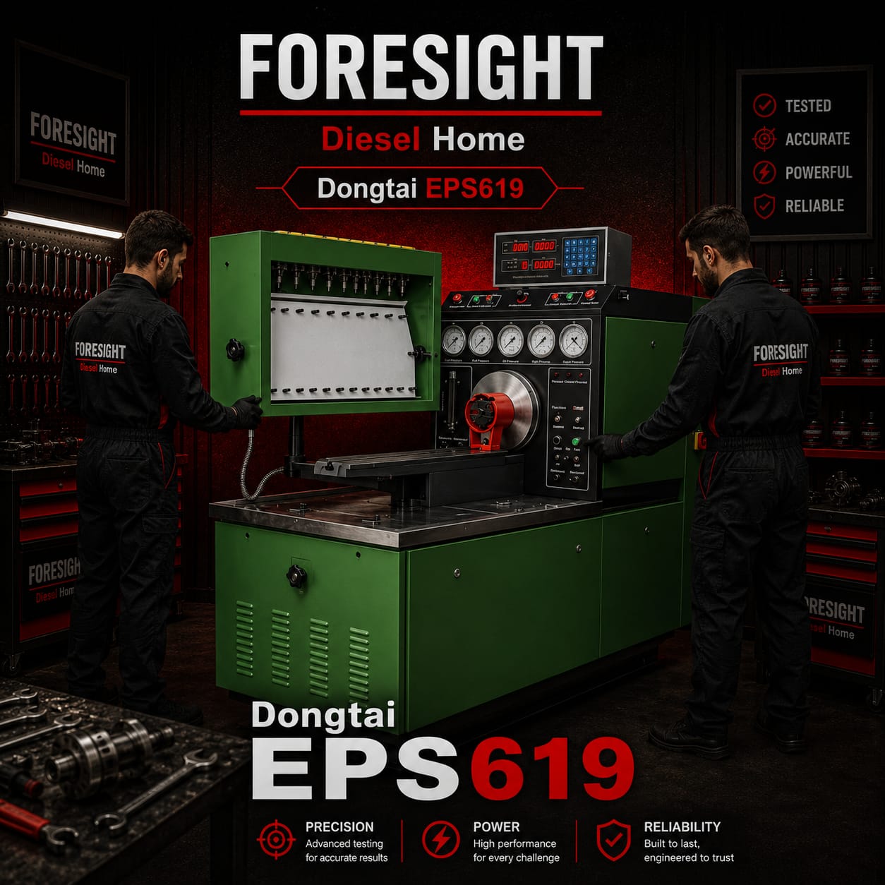 DONGTAI - EPS 619 - Diesel Injection Pump Test Bench