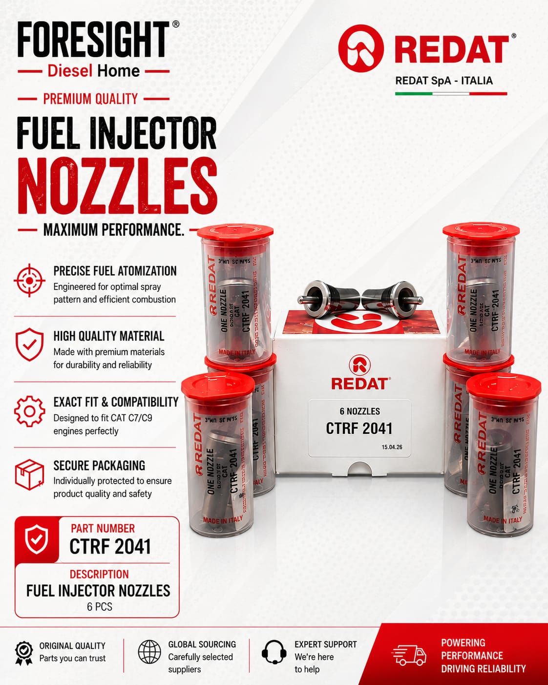 Nozzle REDAT CTRF 2041