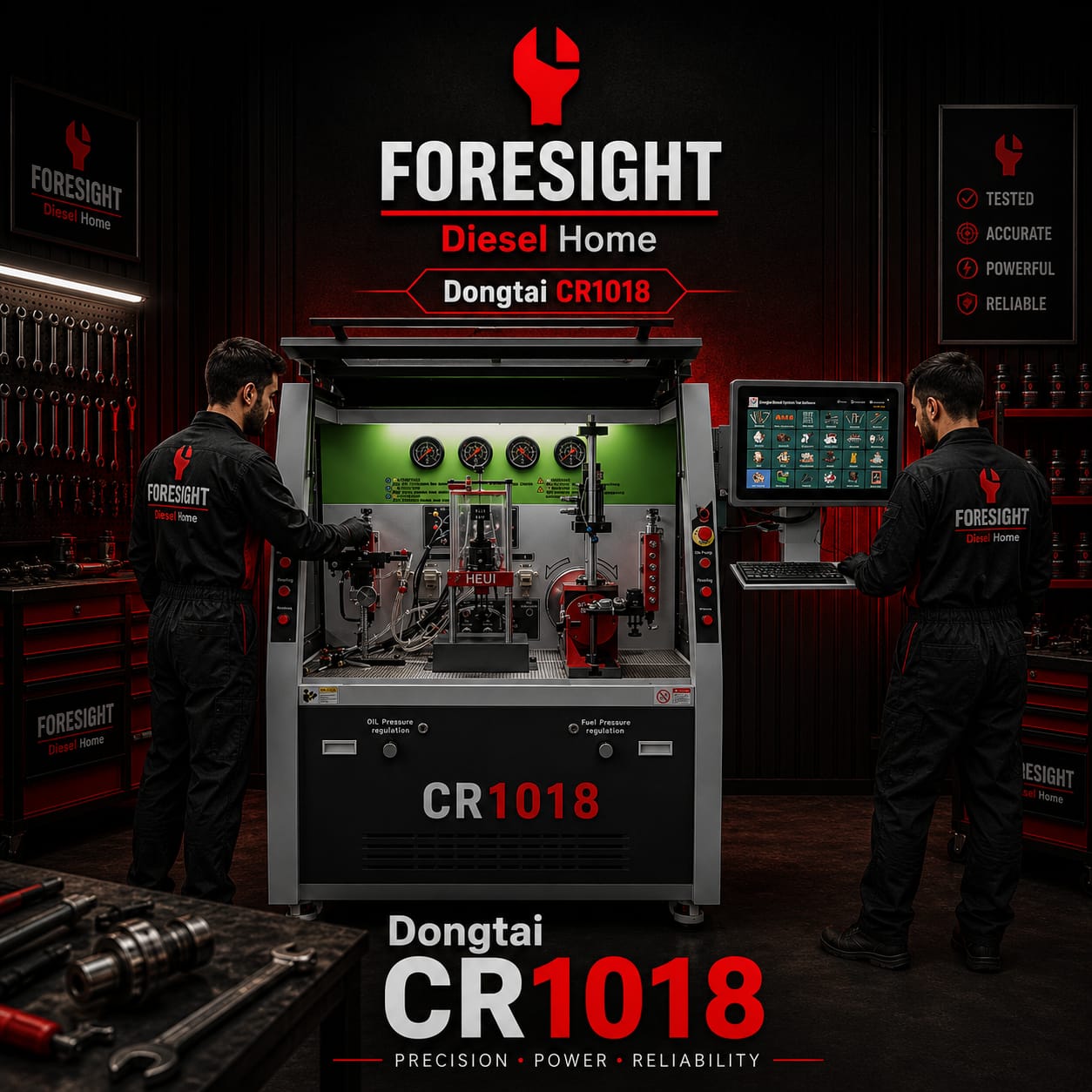 DONGTAI - CR1018 - Diesel Common Rail Injector Test Bench