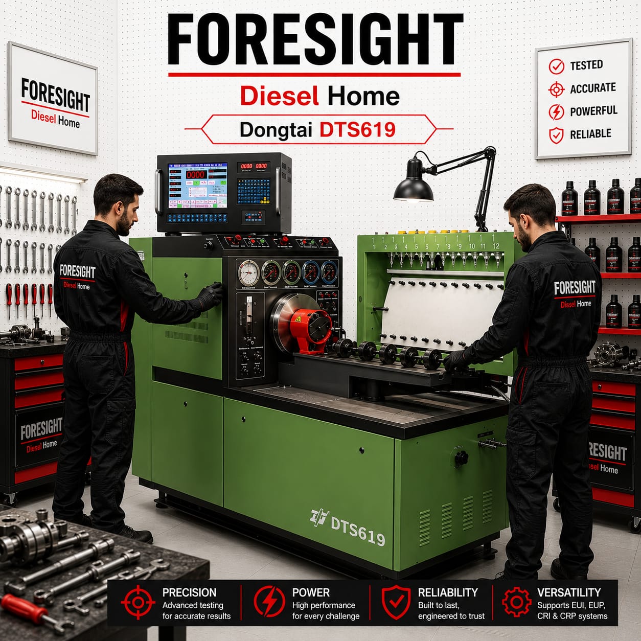 DONGTAI- DTS619 - Diesel Injection Pump Test Bench