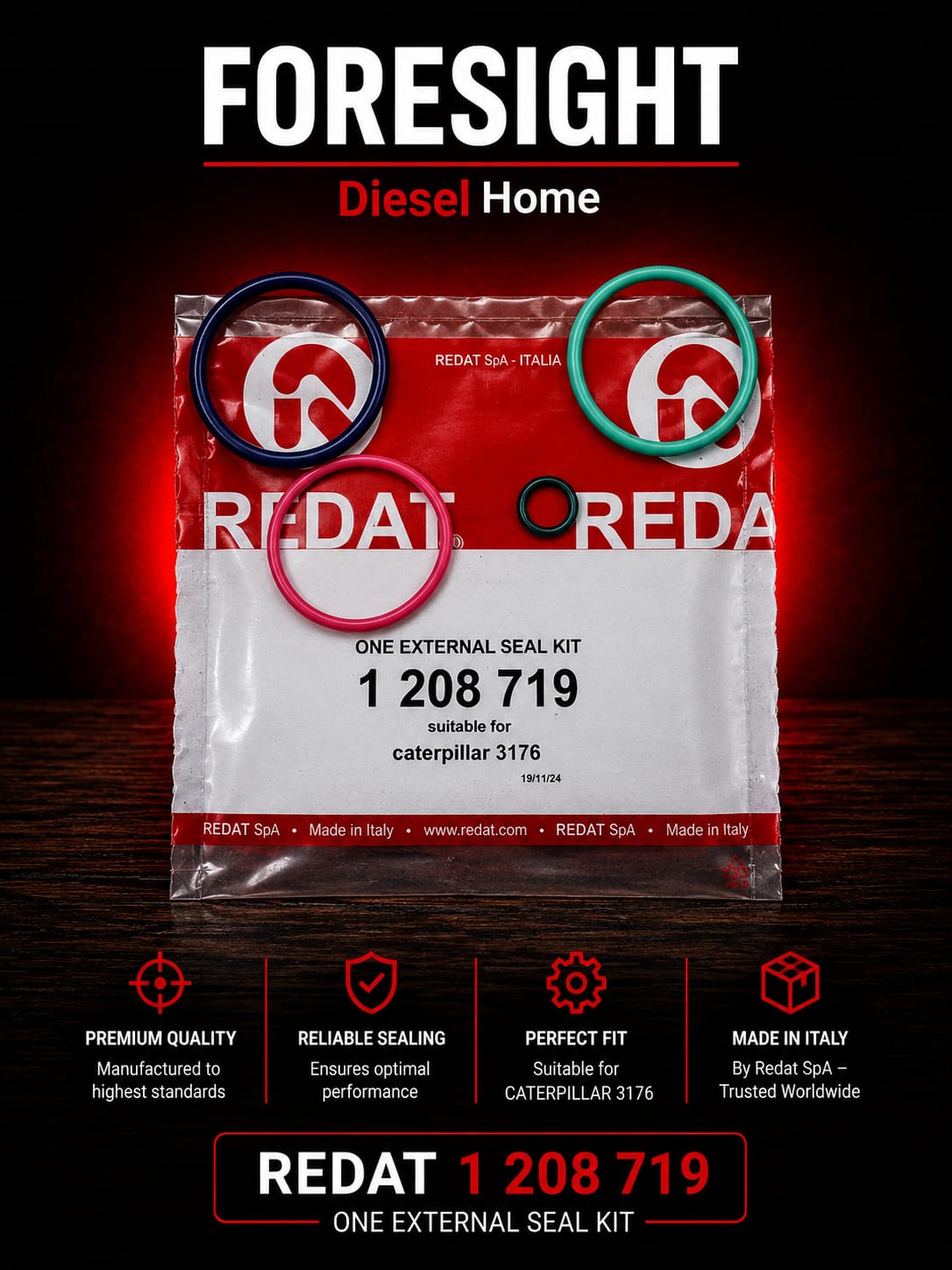 REDAT-  Injector Repair Kit