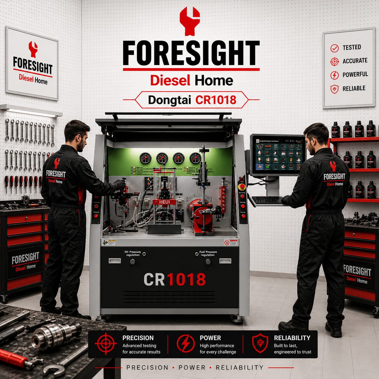 DONGTAI - CR1018 - Diesel Common Rail Injector Test Bench