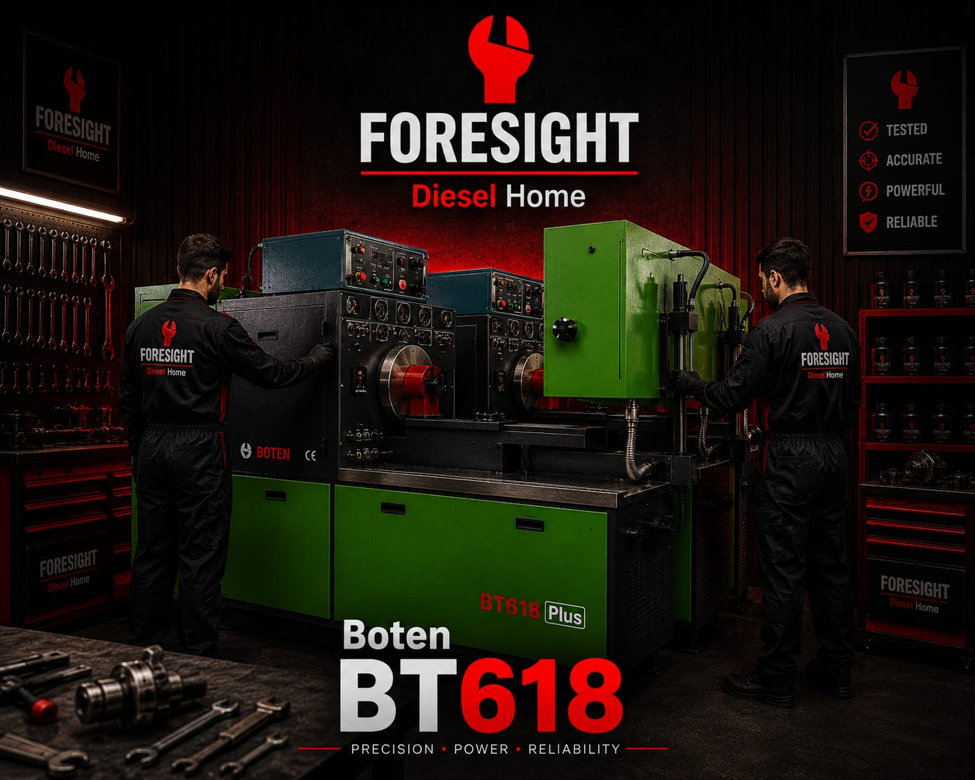 BOTEN - BT618 - Diesel Injection Pump Test Bench