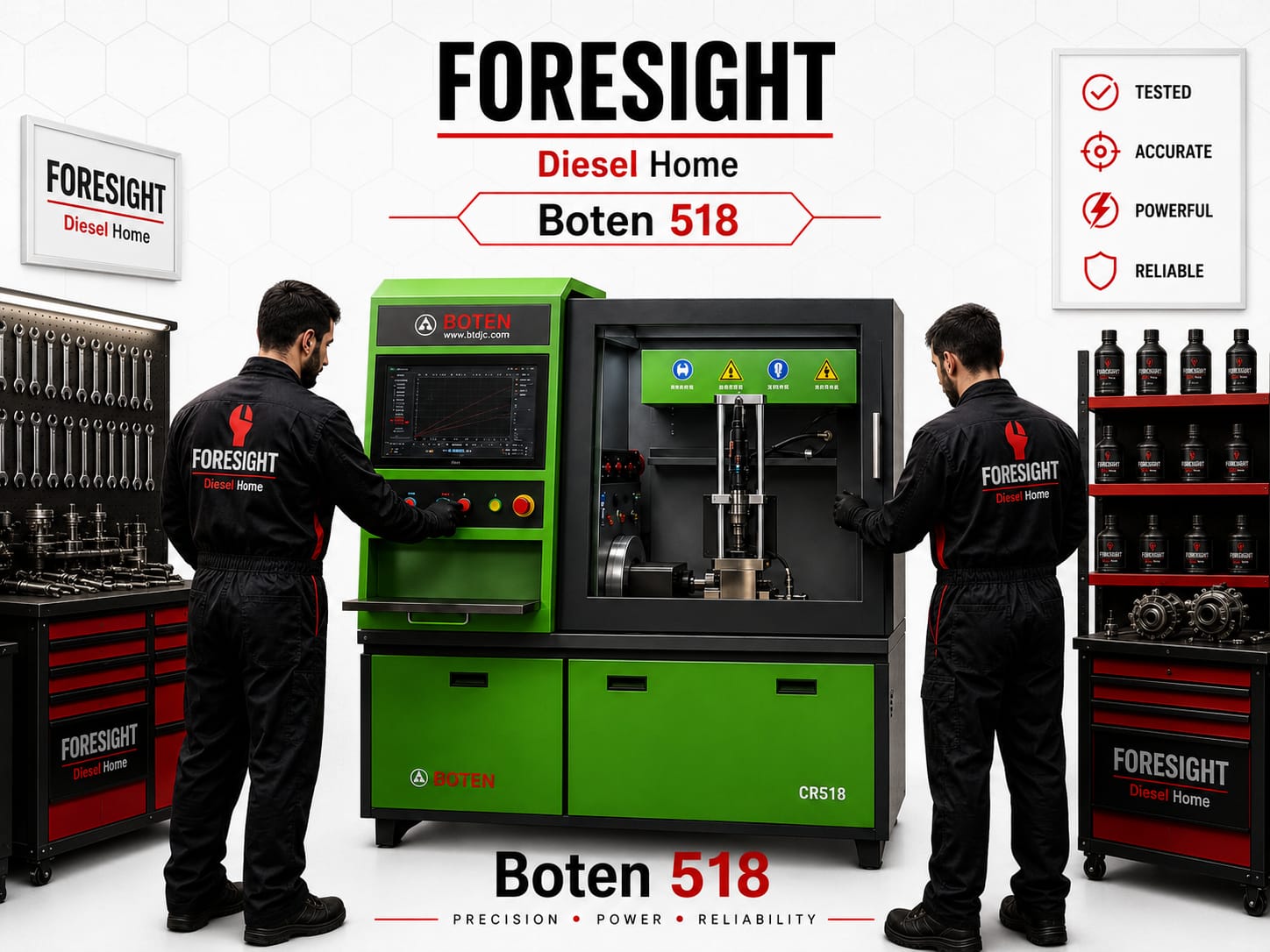 BOTEN - CR518 CAM BOX TEST BENCH