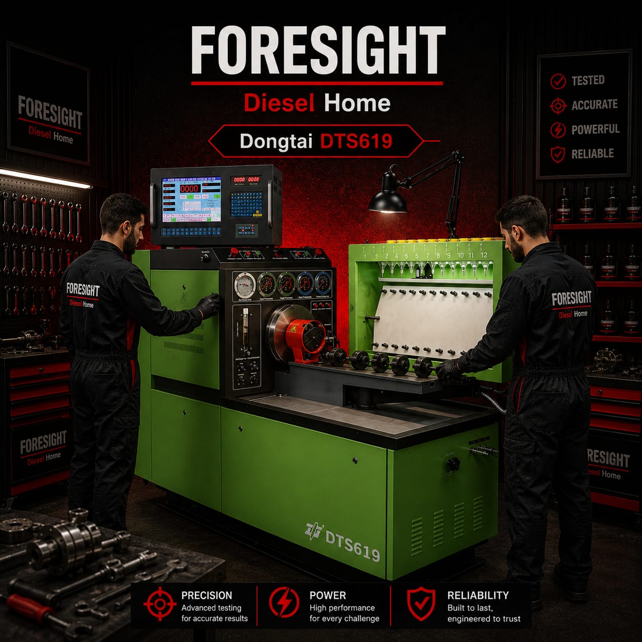 DONGTAI- DTS619 - Diesel Injection Pump Test Bench