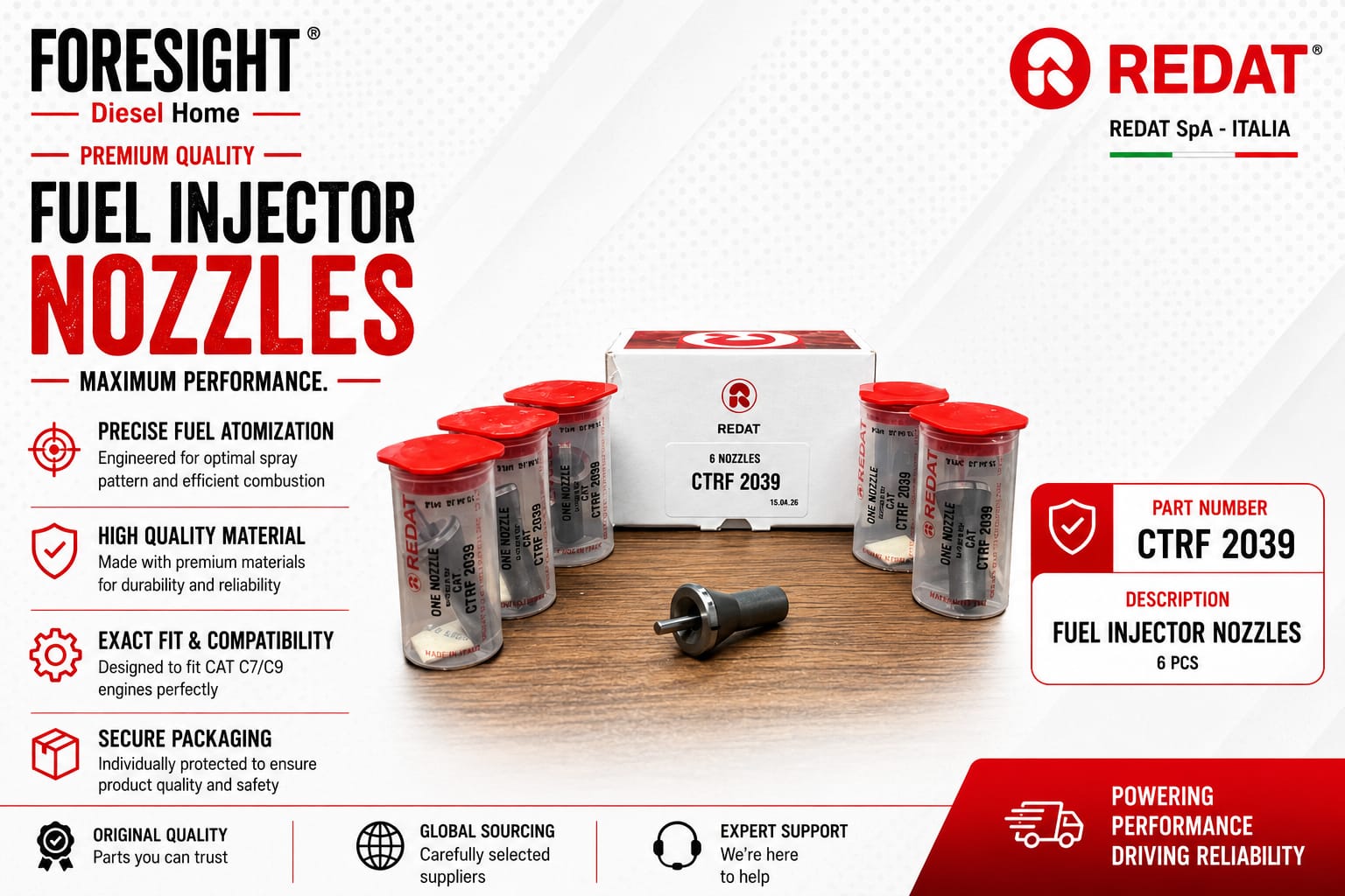 C13 /C11 REDAT CTRF 2041 NOZZLE