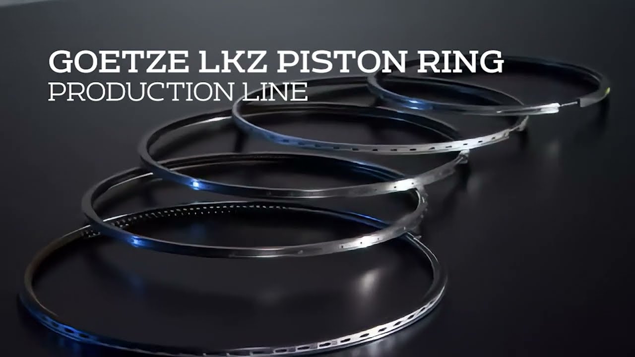 Manufacturing diesel engine piston rings using injection technology: